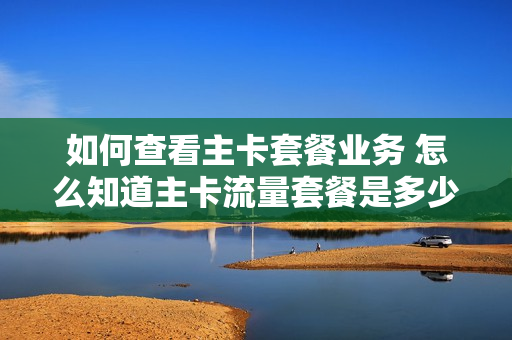 如何查看主卡套餐业务 怎么知道主卡流量套餐是多少的