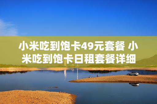 小米吃到饱卡49元套餐 小米吃到饱卡日租套餐详细