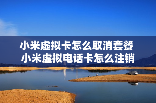 小米虚拟卡怎么取消套餐 小米虚拟电话卡怎么注销