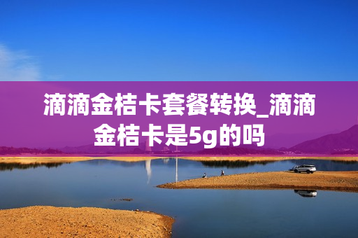 滴滴金桔卡套餐转换_滴滴金桔卡是5g的吗