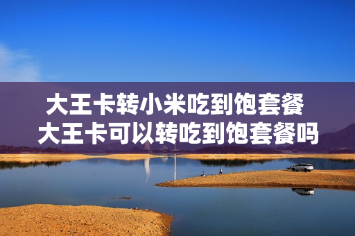 大王卡转小米吃到饱套餐 大王卡可以转吃到饱套餐吗