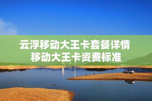 云浮移动大王卡套餐详情 移动大王卡资费标准
