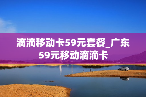 滴滴移动卡59元套餐_广东59元移动滴滴卡