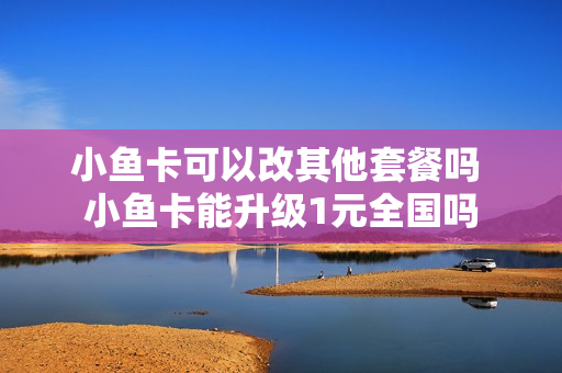 小鱼卡可以改其他套餐吗 小鱼卡能升级1元全国吗