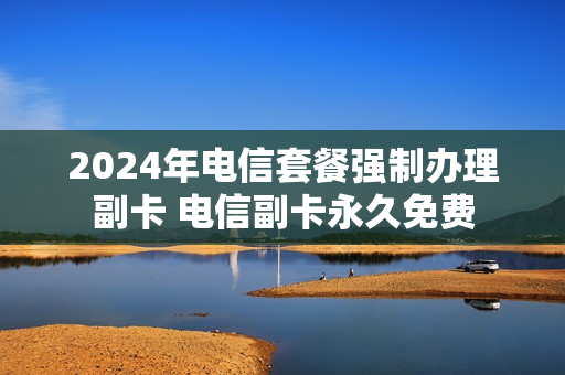 2024年电信套餐强制办理副卡 电信副卡永久免费