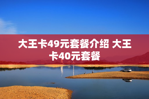 大王卡49元套餐介绍 大王卡40元套餐