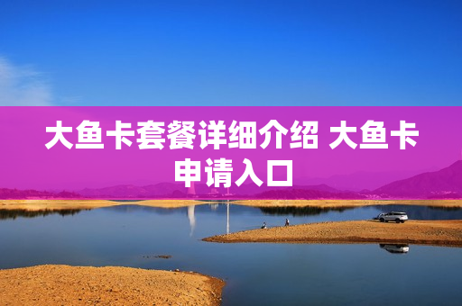 大鱼卡套餐详细介绍 大鱼卡申请入口