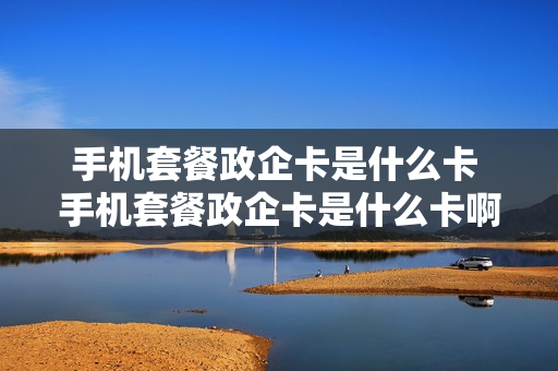 手机套餐政企卡是什么卡 手机套餐政企卡是什么卡啊