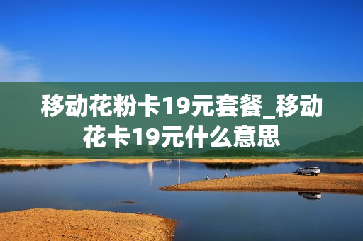 移动花粉卡19元套餐_移动花卡19元什么意思