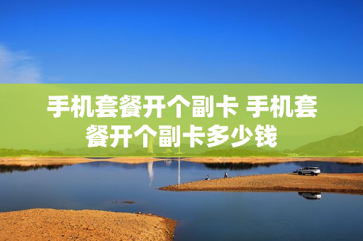 手机套餐开个副卡 手机套餐开个副卡多少钱