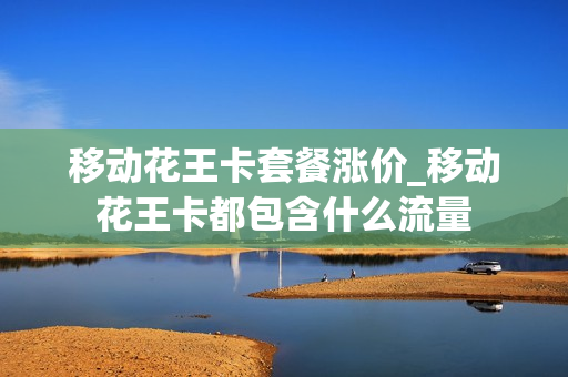 移动花王卡套餐涨价_移动花王卡都包含什么流量