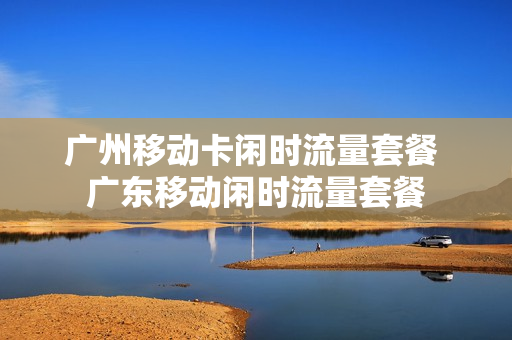 广州移动卡闲时流量套餐 广东移动闲时流量套餐