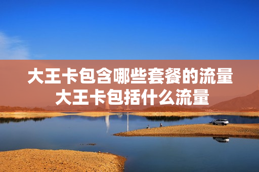 大王卡包含哪些套餐的流量 大王卡包括什么流量