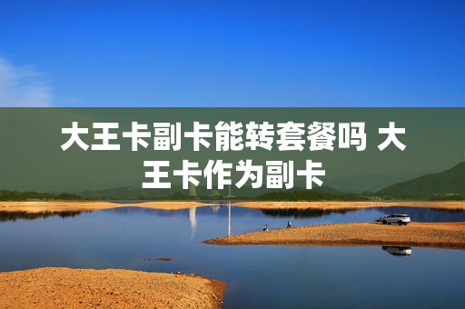 大王卡副卡能转套餐吗 大王卡作为副卡