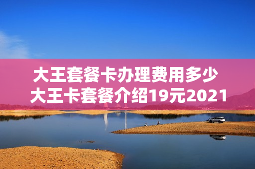 大王套餐卡办理费用多少 大王卡套餐介绍19元2021