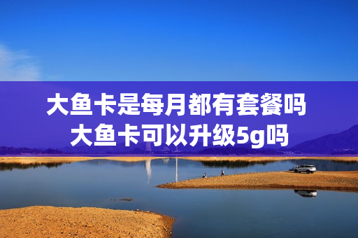 大鱼卡是每月都有套餐吗 大鱼卡可以升级5g吗