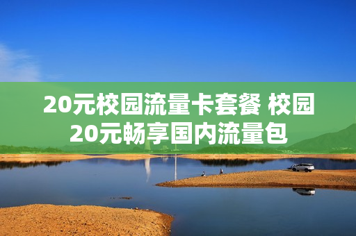 20元校园流量卡套餐 校园20元畅享国内流量包