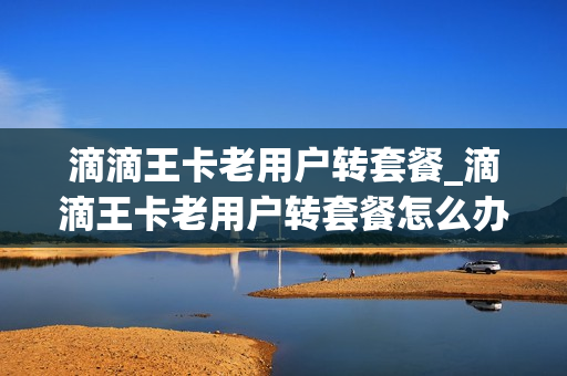 滴滴王卡老用户转套餐_滴滴王卡老用户转套餐怎么办理