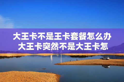 大王卡不是王卡套餐怎么办 大王卡突然不是大王卡怎么回事