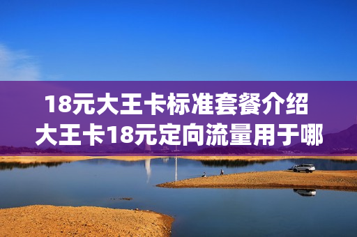 18元大王卡标准套餐介绍 大王卡18元定向流量用于哪些app