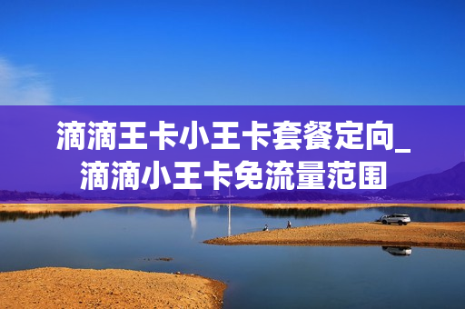 滴滴王卡小王卡套餐定向_滴滴小王卡免流量范围