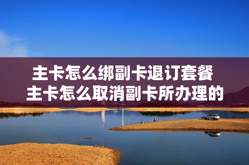 主卡怎么绑副卡退订套餐 主卡怎么取消副卡所办理的业务