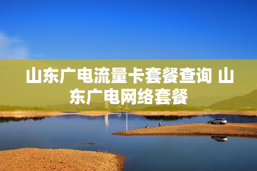 山东广电流量卡套餐查询 山东广电网络套餐