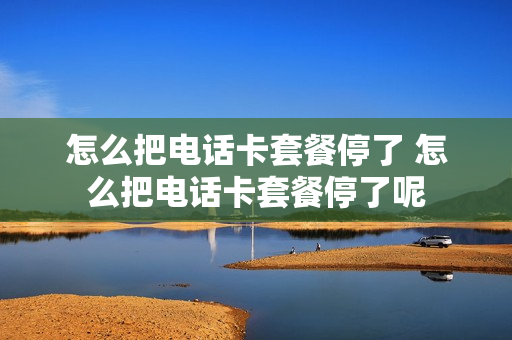 怎么把电话卡套餐停了 怎么把电话卡套餐停了呢