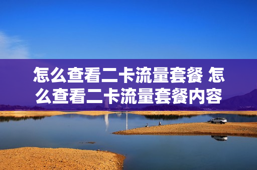 怎么查看二卡流量套餐 怎么查看二卡流量套餐内容