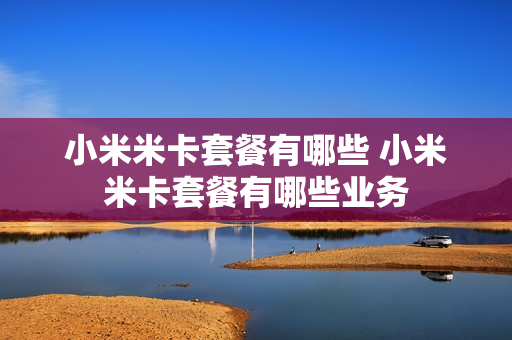 小米米卡套餐有哪些 小米米卡套餐有哪些业务