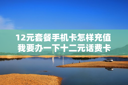 12元套餐手机卡怎样充值 我要办一下十二元话费卡