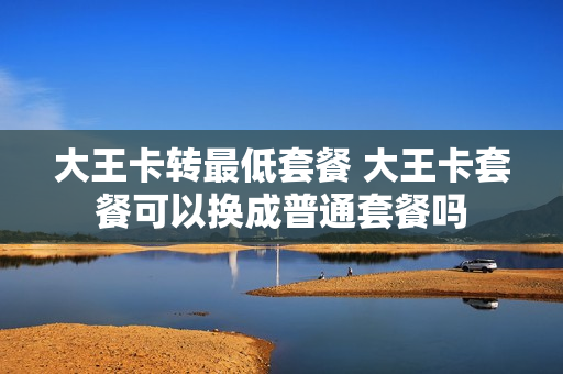 大王卡转最低套餐 大王卡套餐可以换成普通套餐吗