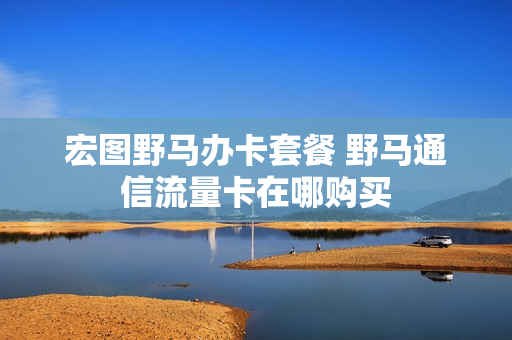 宏图野马办卡套餐 野马通信流量卡在哪购买
