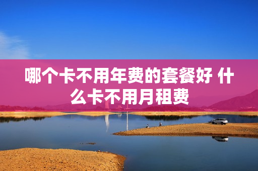 哪个卡不用年费的套餐好 什么卡不用月租费