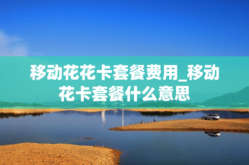 移动花花卡套餐费用_移动花卡套餐什么意思