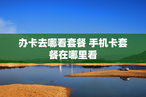 办卡去哪看套餐 手机卡套餐在哪里看
