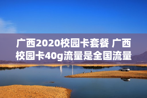 广西2020校园卡套餐 广西校园卡40g流量是全国流量蛮
