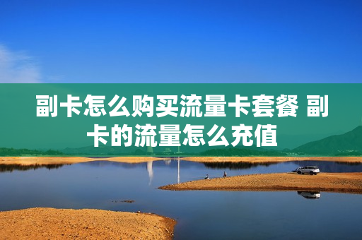 副卡怎么购买流量卡套餐 副卡的流量怎么充值