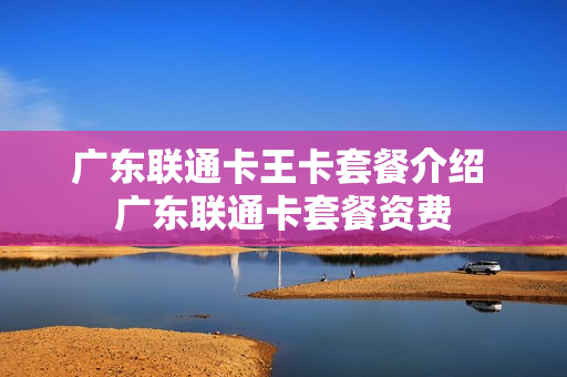 广东联通卡王卡套餐介绍 广东联通卡套餐资费