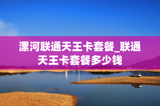 漯河联通天王卡套餐_联通天王卡套餐多少钱