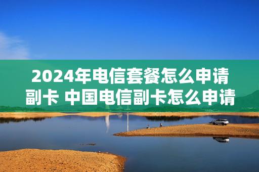 2024年电信套餐怎么申请副卡 中国电信副卡怎么申请