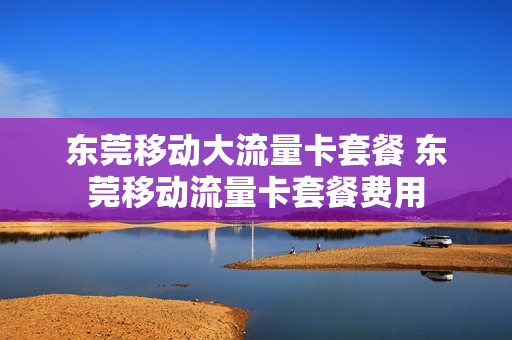 东莞移动大流量卡套餐 东莞移动流量卡套餐费用