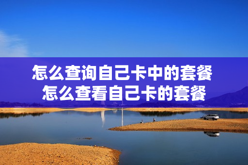 怎么查询自己卡中的套餐 怎么查看自己卡的套餐