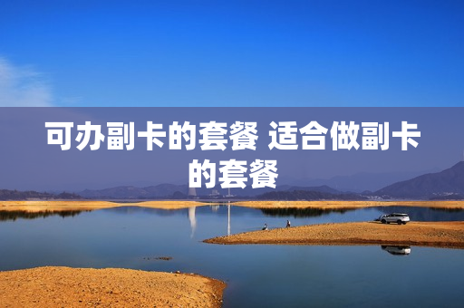 可办副卡的套餐 适合做副卡的套餐
