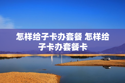 怎样给子卡办套餐 怎样给子卡办套餐卡
