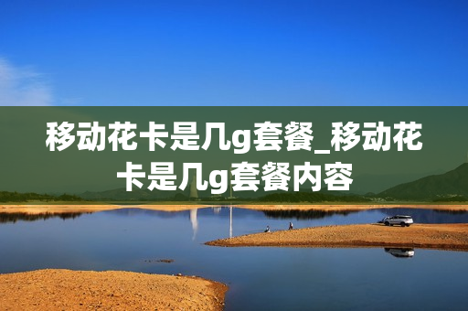 移动花卡是几g套餐_移动花卡是几g套餐内容