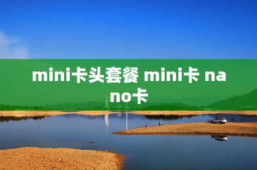 mini卡头套餐 mini卡 nano卡