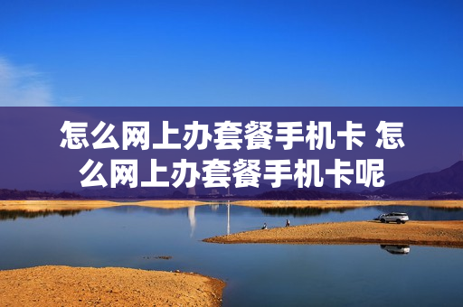 怎么网上办套餐手机卡 怎么网上办套餐手机卡呢