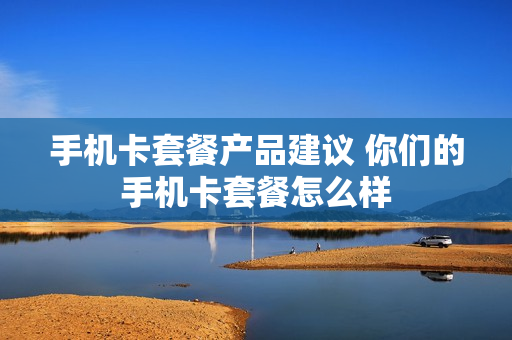 手机卡套餐产品建议 你们的手机卡套餐怎么样