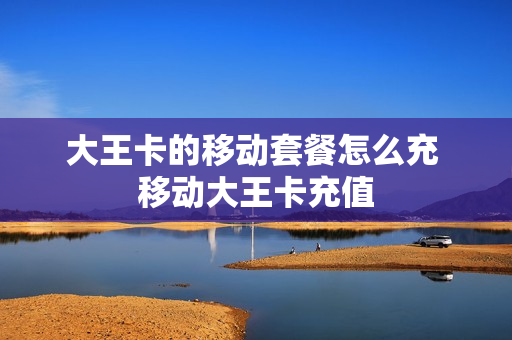 大王卡的移动套餐怎么充 移动大王卡充值